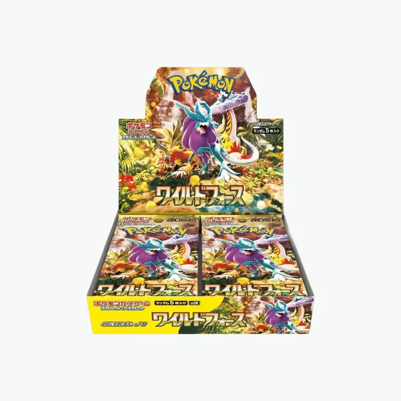 Display Pokemon Wild Force