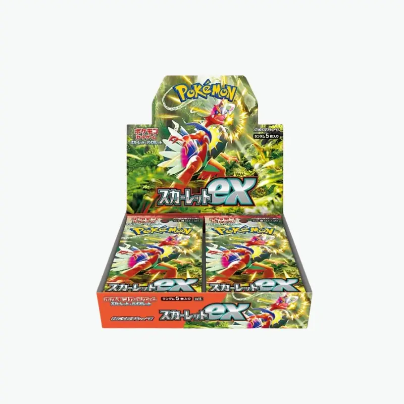Display Pokemon Scarlet Ex