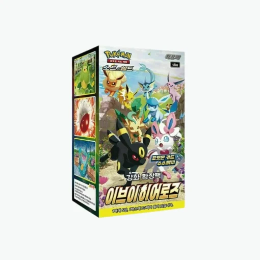 Display eevee heroes coréen